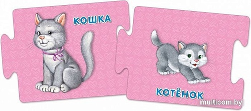 Развивающая игра Робинс Пазлы. Малыш и мама