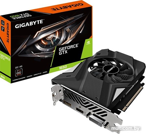 Видеокарта Gigabyte GeForce GTX 1650 D6 OC 4G 4GB GDDR6 GV-N1656OC-4GD (rev. 3.0)