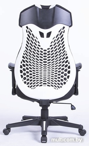 Кресло LoftyHome Benefit (черный/белый)