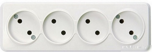 Розетка SmartBuy Юпитер SBE-03w-10-S4-N