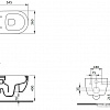 Унитаз Bocchi V-Tondo Rimless (белый) 1416-001-0129