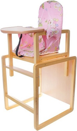 Стульчик для кормления Сенс-М Алекс (розовый)