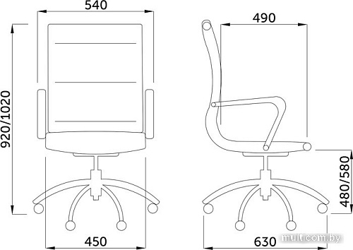 Кресло Седия Эммануэль Нью (белый)