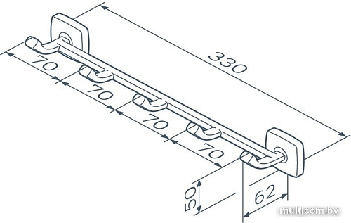 Крючок для ванны AM.PM Gem A9035922