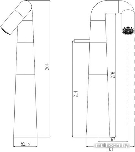 Смеситель Haiba HB11813