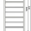 Полотенцесушитель Zehnder Stalox STX-100-045