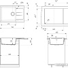 Кухонная мойка Ulgran U-602 (328 бежевый)