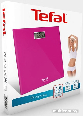 Напольные весы Tefal Premiss Pink PP1063