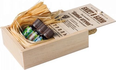 Банные штучки Набор эфирных масел Билет в баню 32158 3x15 мл