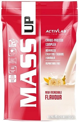 Гейнер Activlab MASS UP (3кг, банан)