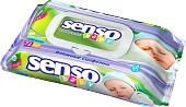 Влажные салфетки Senso Baby Антибактериальные с клапаном (72 шт)