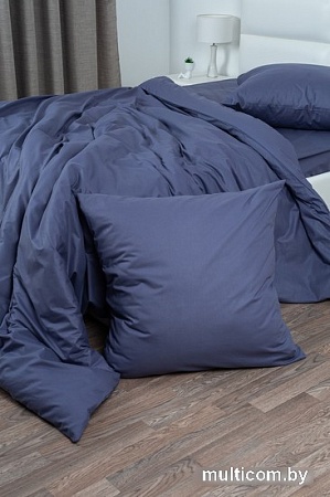 Постельное белье Миланика Фиалка Семейный (поплин г/к)