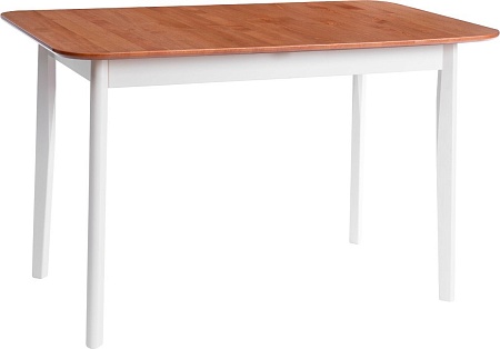 Кухонный стол TetChair Sonata Lux 120x75x75 (антик/белый)