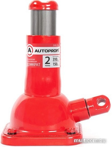 Бутылочный домкрат Autoprofi DVB-20 Lo 2т