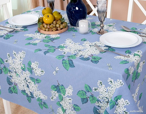 Скатерть АртПостель Аромат сирени СБ.150.150 150x145