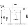 Умывальник Duravit Vero 60x47 (0454600000)
