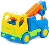 Игрушечный транспорт Полесье Мой первый грузовик Автомобиль-эвакуатор 5458