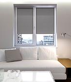 Рулонные шторы Legrand Лестер 57x175 (графит)