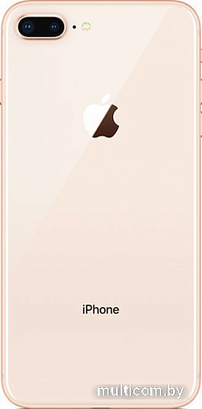 Смартфон Apple iPhone 8 Plus 256GB Воcстановленный by Breezy, грейд C (золотистый)