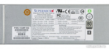Блок питания Supermicro PWS-1K28P-SQ