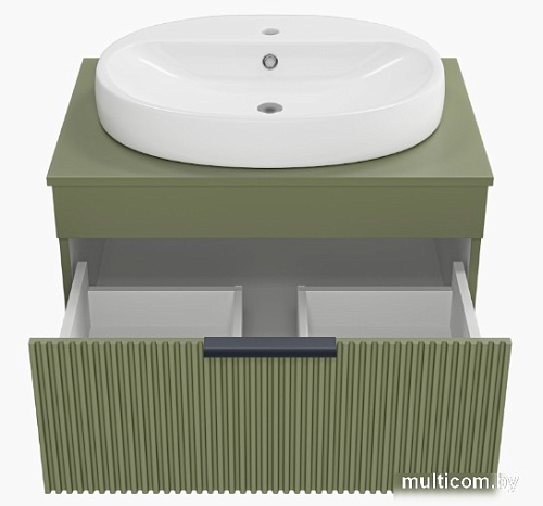 Brevita Тумба под умывальник Enfida 70 ENF-06070-0841Я (зеленый матовый)