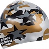 Шапочка для плавания Mad Wave Military Star (разноцветный)