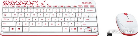 Мышь + клавиатура Logitech MK240 Nano [920-008212]