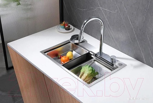 Кухонная мойка Abber Wasser Kreis AF2194 (хром)