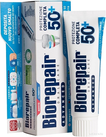 Зубная паста Biorepair Advanced 50+ 75 мл