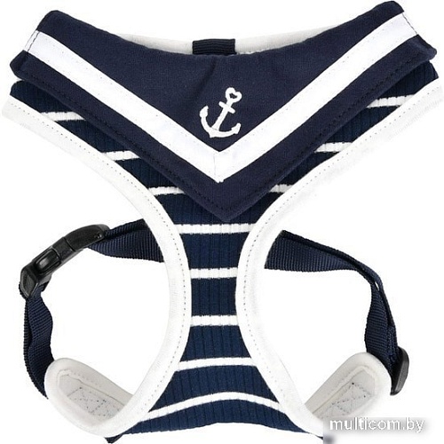 Шлейка Pinkaholic Cordelia NAUA-HA7601-OW-S (белый/синий)