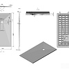 Душевой поддон Vincea VST-4SR9016W 160x90
