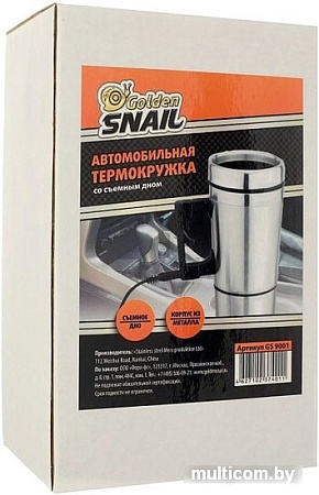 Термокружка Golden Snail GS 9001 0.45л (серебристый)