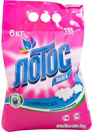 Стиральный порошок Лотос Волга Автомат (6 кг)