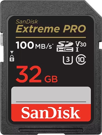 Карта памяти SanDisk Extreme PRO SDHC SDSDXXO-032G-GN4IN 32GB