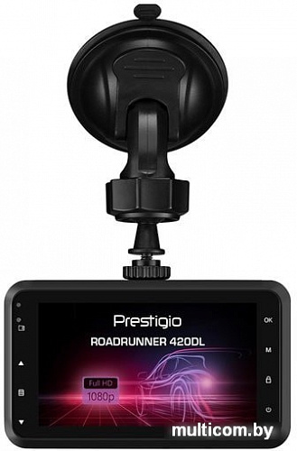 Автомобильный видеорегистратор Prestigio RoadRunner 420DL