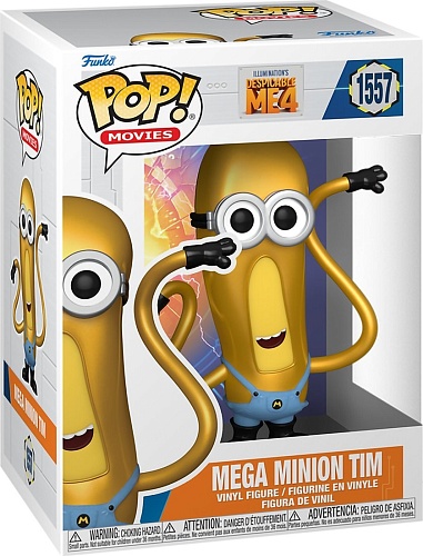 Фигурка Funko POP! Movies Despicable Me 4 Mega Minion Tim (1557) 76053