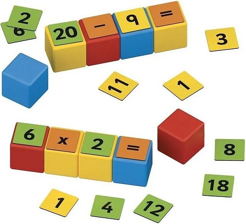 Geomag Магнитные кубики учим математику GM256