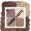 Палитра теней Shinewell Charm Palette LCS2-02 (коричневый/бежевый/золотистый)