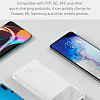 Внешний аккумулятор Baseus Bipow Fast Charge Power Bank 20W 20000mAh (белый)
