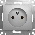 Розетка Schneider Electric Glossa GSL000341 (алюминий)