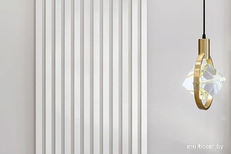 Интерьерная рейка Albico 2800x40x22 (белоснежное дерево)