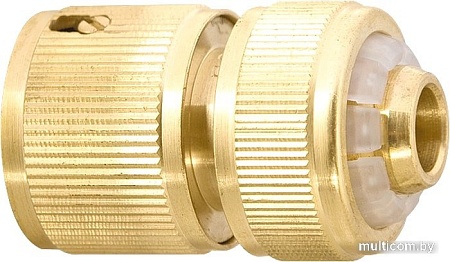 Коннектор Palisad быстросъемный для шланга 3/4 аквастоп 66265