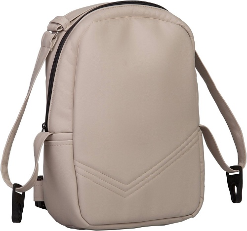 Универсальная коляска Indigo Mio ECO Plus 14" (2 в 1, 02/светло-бежевая кожа)