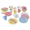 Набор игрушечной посуды KidKraft Пастель 63027-KE