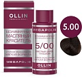 Масло для окрашивания Ollin Professional Megapolis Безаммиачное 5/00 (50мл, светлый шатен глубокий)