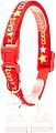 Ошейник Duvo Plus Cool Сats 11168/red (красный)