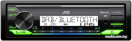 USB-магнитола JVC KD-X38MDBT