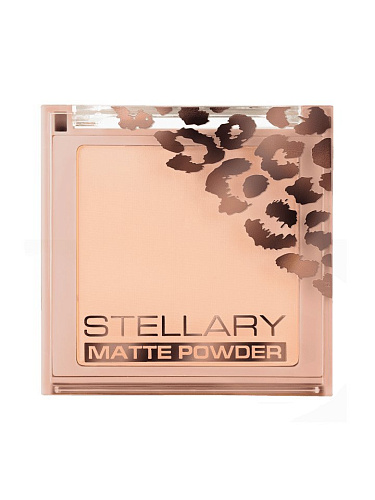 Декоративная косметика для лица Stellary Pressed powder Soft matte тон SP 02 розово-бежевый (7г)
