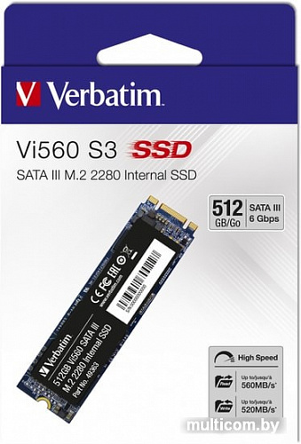 SSD Verbatim Vi560 512GB 49363