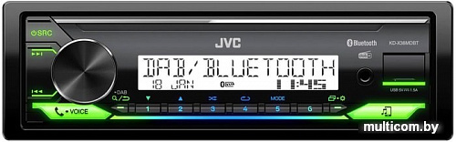 USB-магнитола JVC KD-X38MDBT